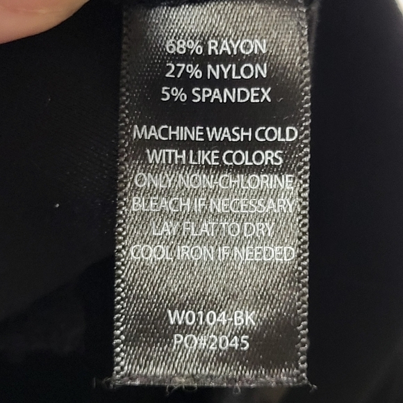 Betabrand Dress Yoga Pant Black Bootcut Pull On W0104 Large PETITE - Picture 8 of 8